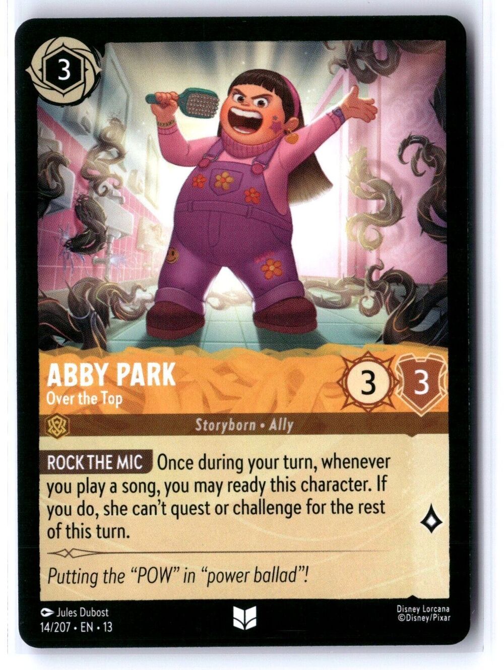 Abby Park - Over the Top Uncommon Attack of the Vine! 14/207 NM